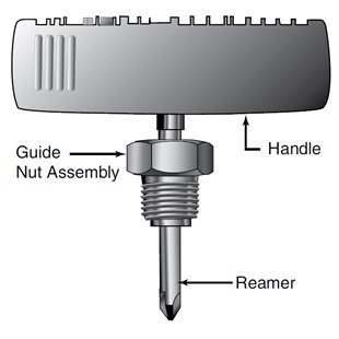 Reseating tool - For female tubing connection cone seat - Guide Nut ...