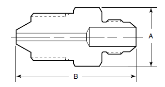Han-Han Adaptor - JIC - Højtryk Til JIC