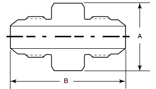 Han-Han Adaptor - JIC - JIC Til JIC