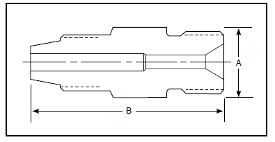 Han-Han Adaptor - QSS - QSS Til Omvendt Højtryk