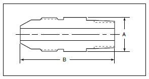 Han-Han Adaptor - Medium Tryk Til NPT Adaptor
