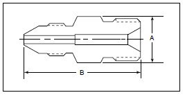 Han-Han Adaptor - Medium Tryk Til Omvendt Højtryk Adaptor