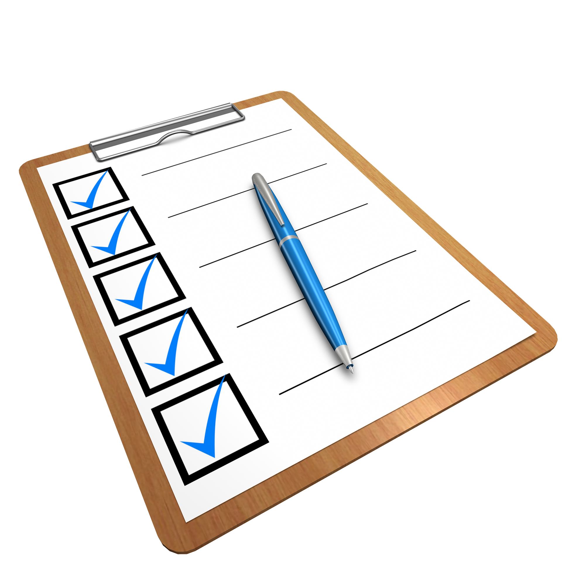 Checkliste Kvalitetssikring