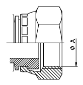 BSP flat seal fitting