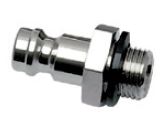 Koblingsnippel, Lige gennemløb, Udvendig Gevind BSPP Gevind