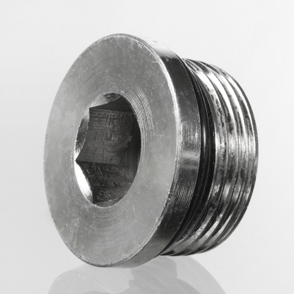 Hydr. Adaptor, Plugs: Han - UNF, O-ring