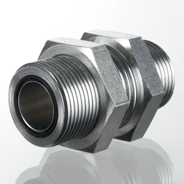 Hydr. Adaptor, Bulkhead - Straight