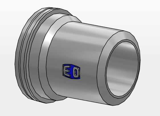 Svejse Nipple - O-Lok® ORFS Indvendig  Ende / Svejse Ende