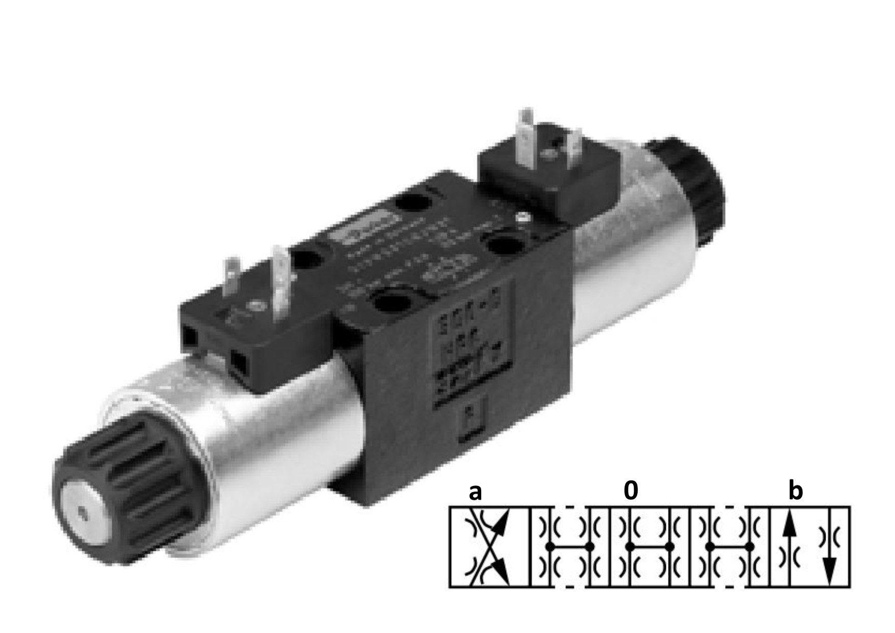 Retningsventil NG06/D1VW, 3 Pos. type: 102