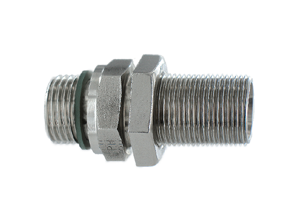 Straight Bulkhead Adaptors BSP - Metric