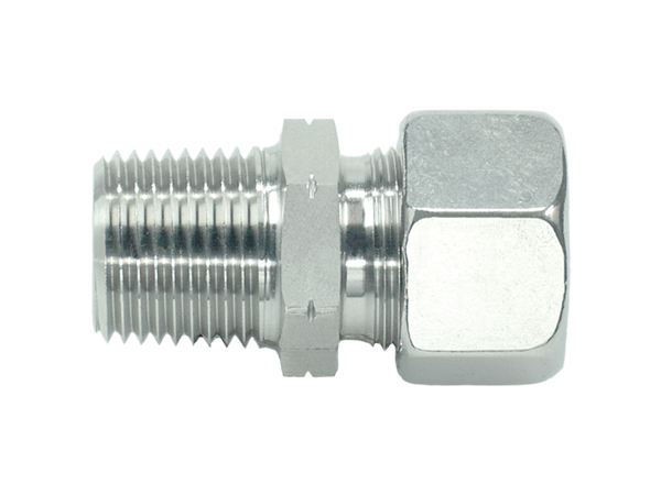 Lige indskruning Svær x Npt SS316