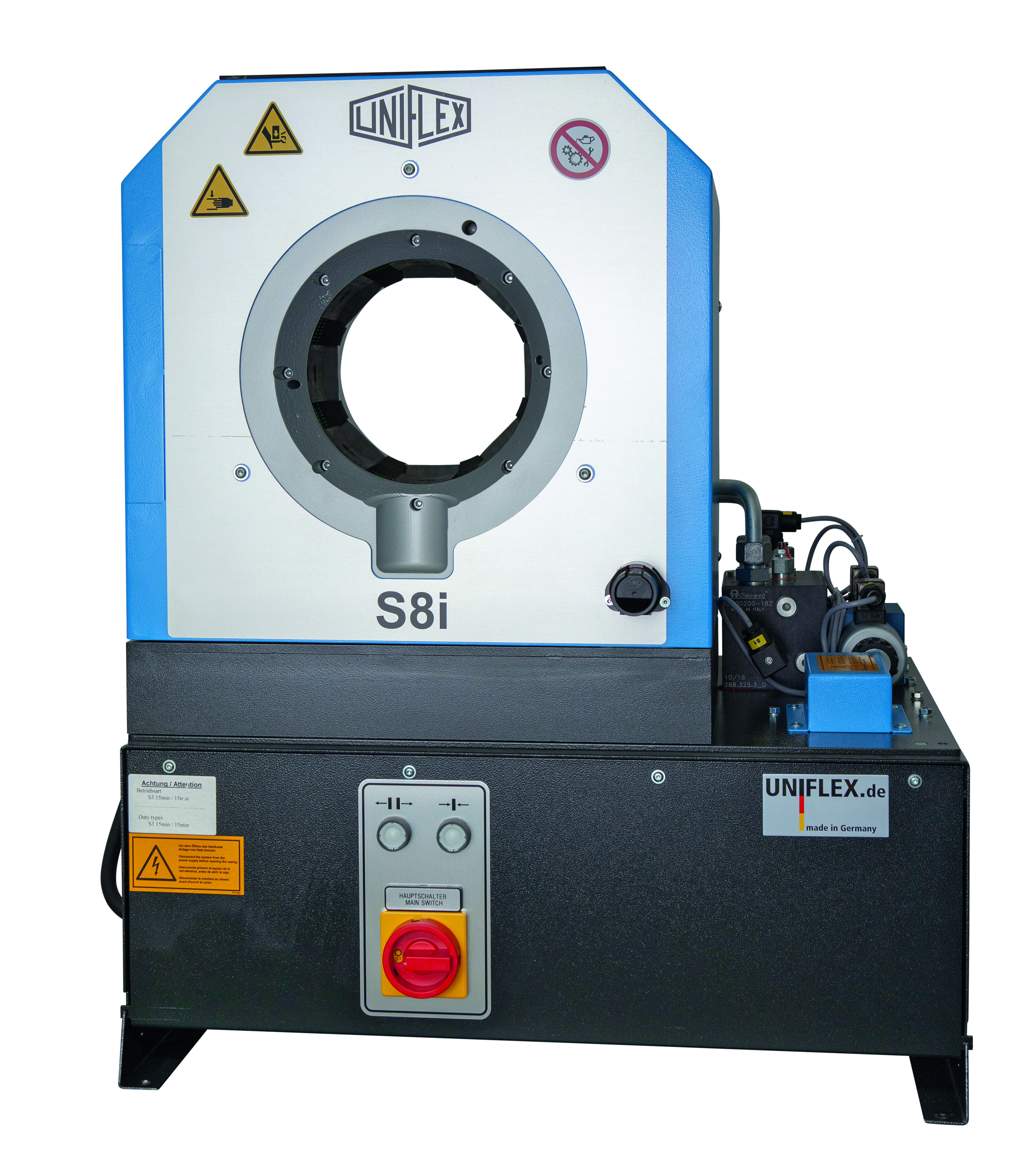 S 8 i Ecoline - Mobil slangepresse