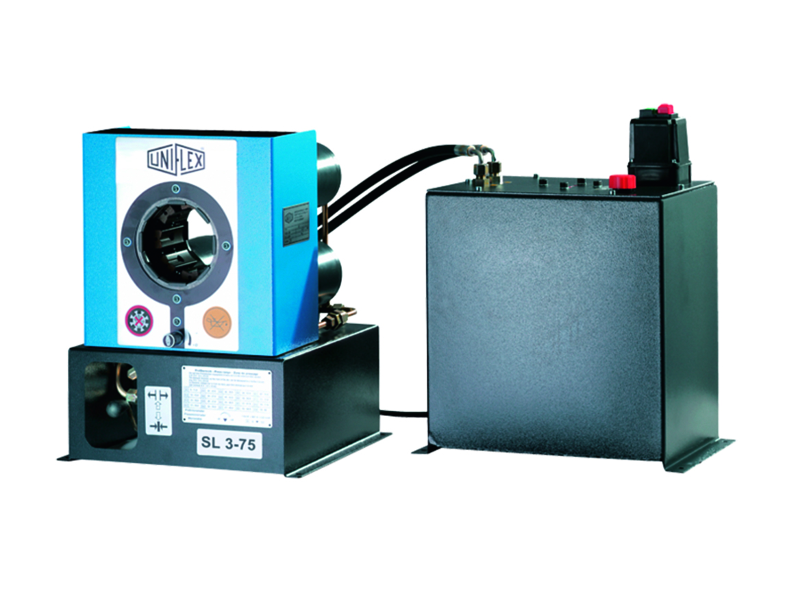 SL 3-75_A (PUU power unit ikke inkluderet) - Mobil slangepresse
