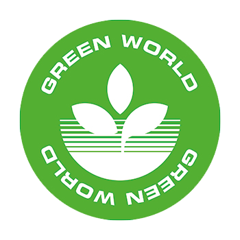 Green world logo