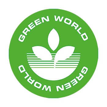 Green world logo