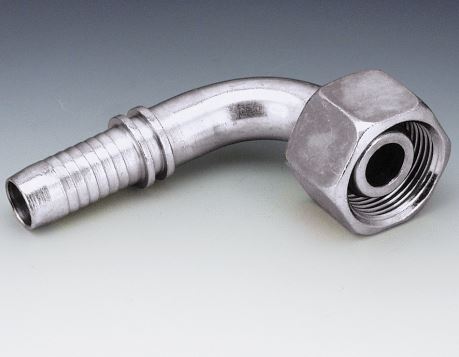 Slangefittings DKOL 90 - Metrisk Omløber, 24° Konus O/R Tætning - 90°