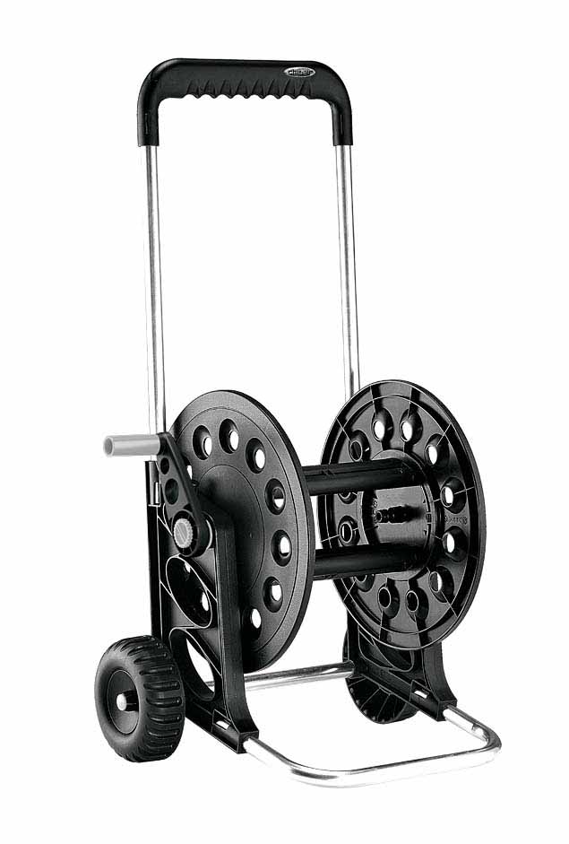 Slangevogn Med slange - 60 m - Medie: Vand - slangestr.: 1/2"	Hose cart with hose - 60 m - Medium: Water - Hose size: 1/2""