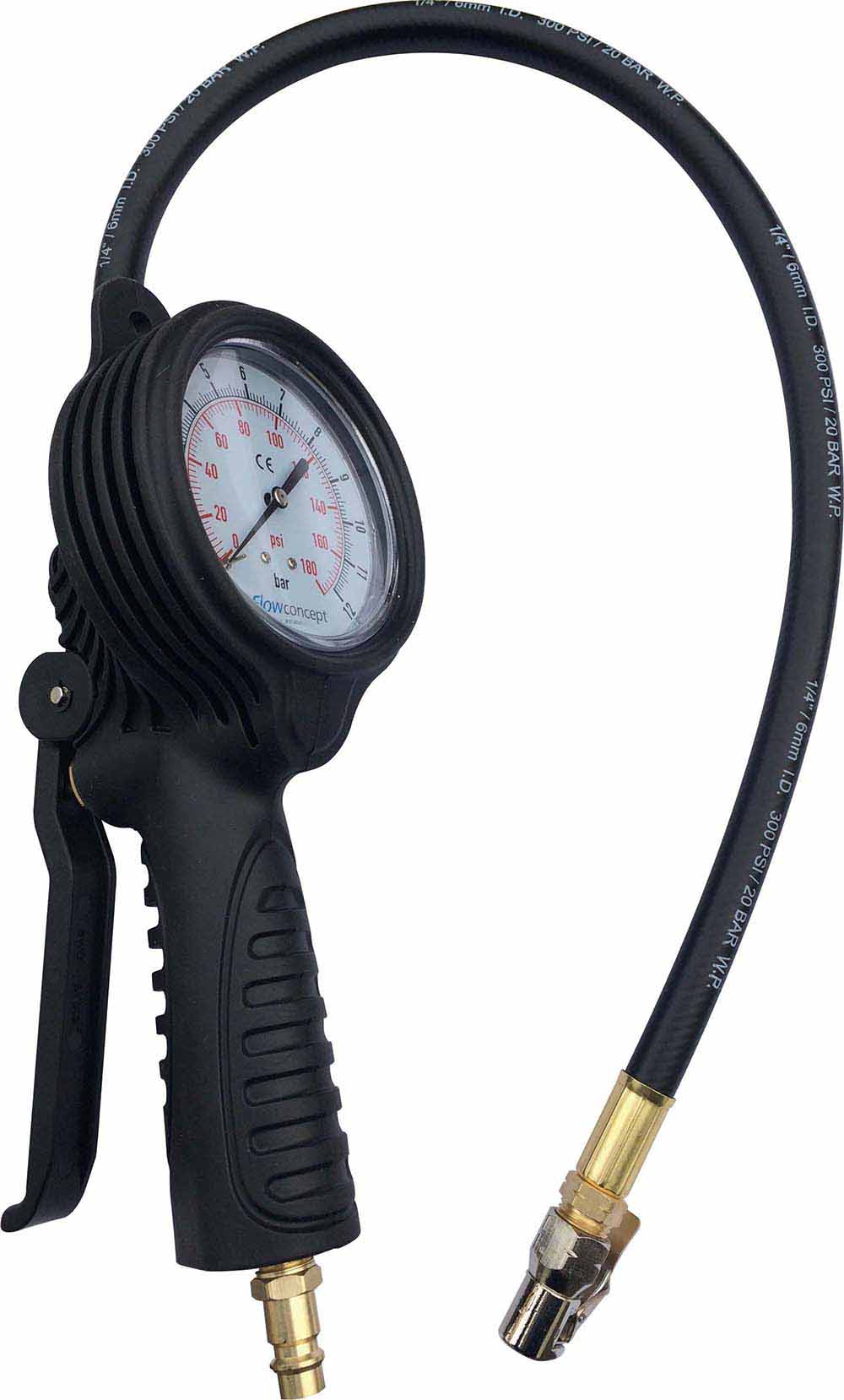Pumpepistol m/manometer