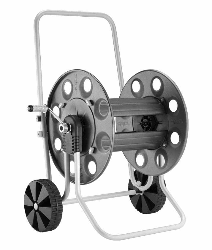 Slangevogn Med slange - 130 m - Medie: Vand - slangestr.: 1/2"	Hose cart with hose - 130 m - Medium: Water - Hose size: 1/2""