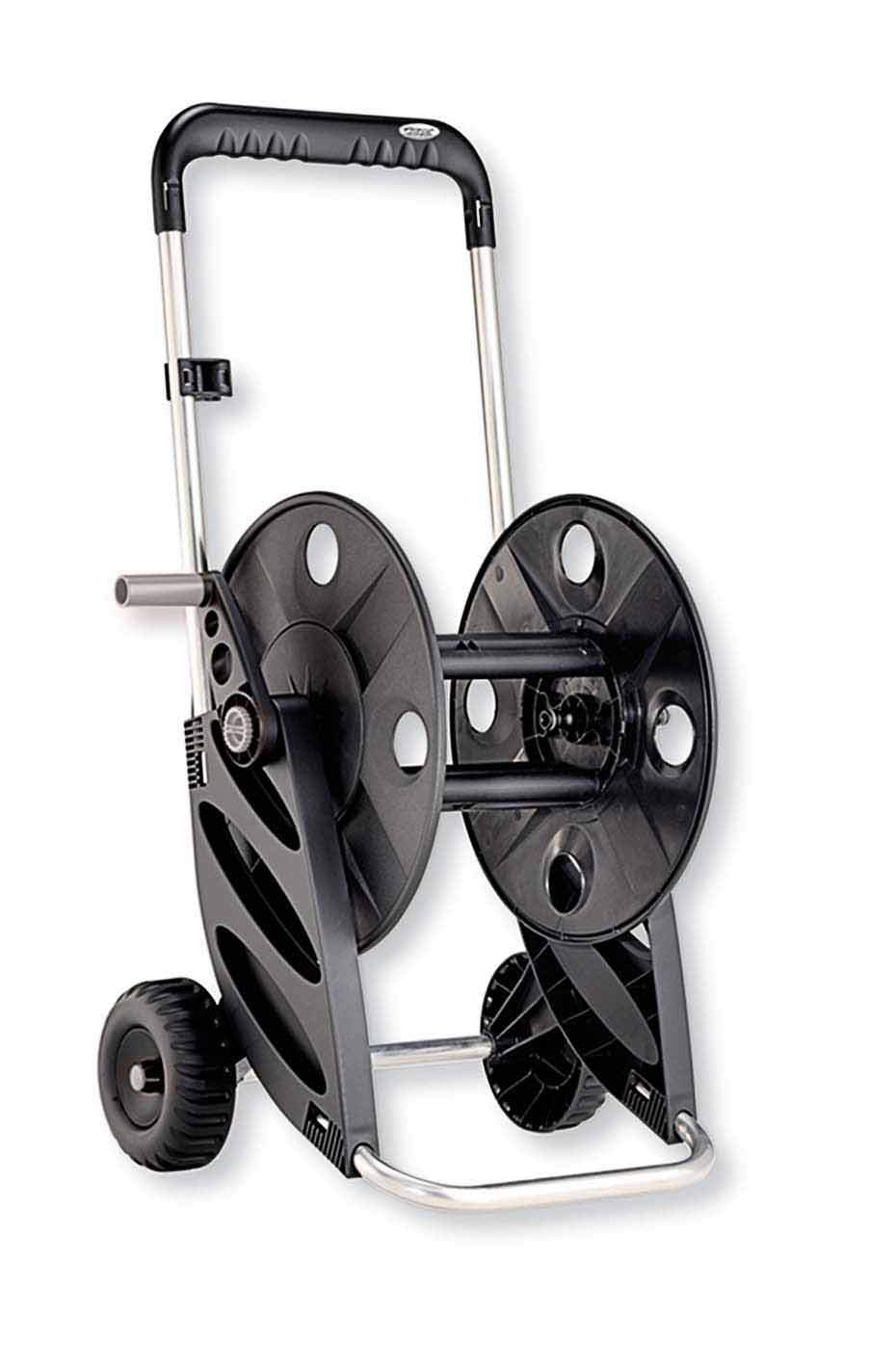 Slangevogn Med slange - 60 m - Medie: Vand - slangestr.: 1/2"	Hose cart with hose - 60 m - Medium: Water - Hose size: 1/2""