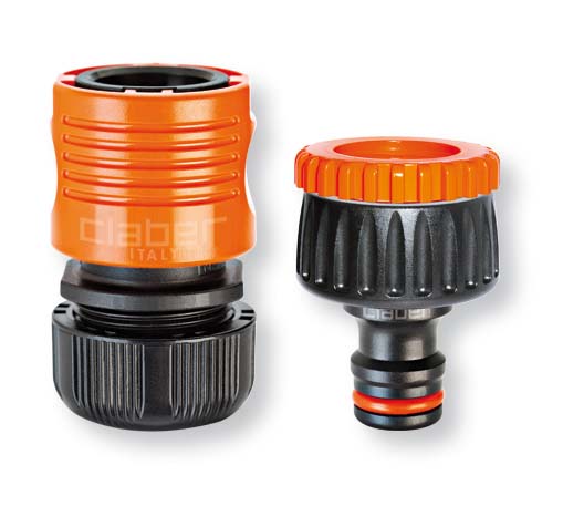 Claber kobling/nippelsæt 1/2"	Claber coupling/nipple set 1/2""