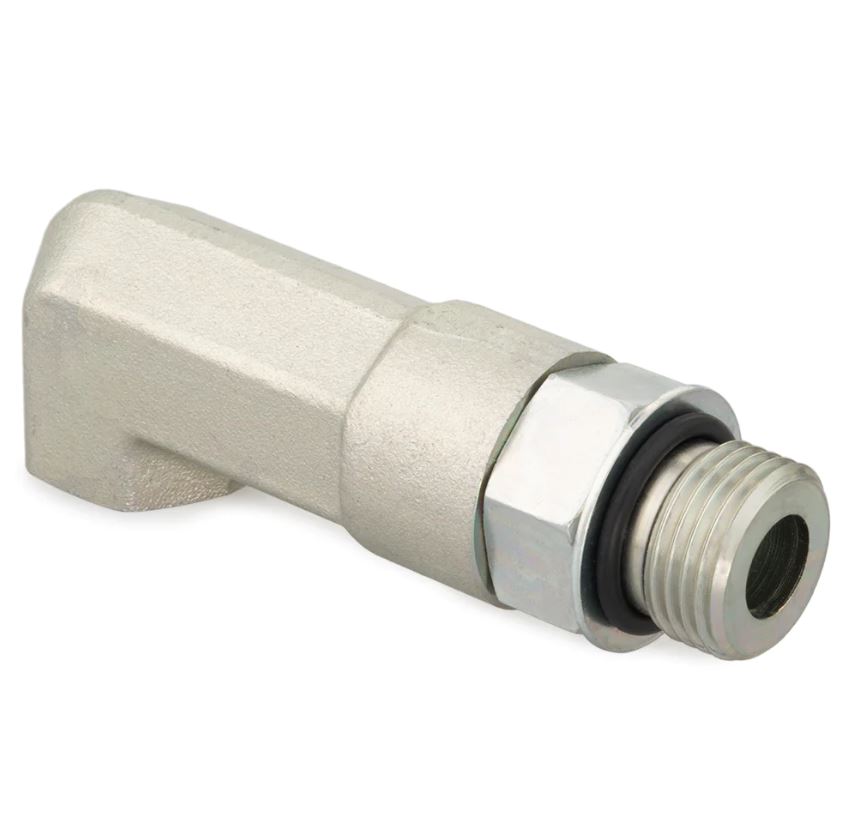 Extra Lang Vinkel - Udvendig UN/UNF Gevind O-ring / Indvendig  NPTF Gevind