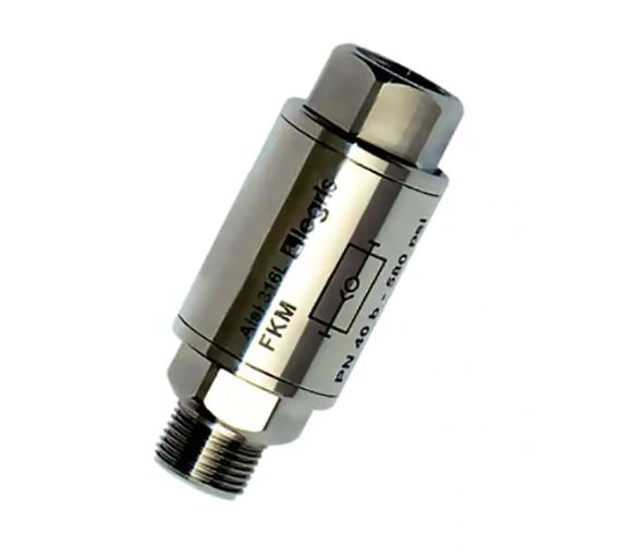 Kontraventil , Forsyning, Udvendig Gevind BSPP Gevind/Ventil, Indvendig  BSPP Gevind