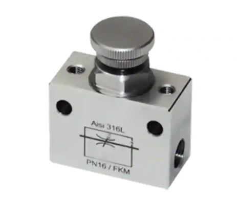 In-Line 2-vejs Flow Regulator, Indvendig  BSPP Gevind