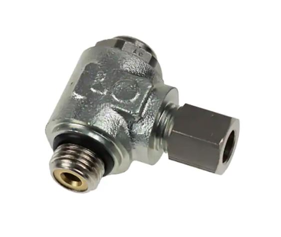 Flow Regulator med Messing Kompression Fitting, Ventil, Udvendig Gevind BSPP Gevind