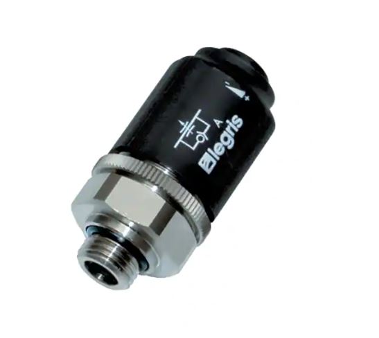 Lige Flow Regulator Ventil, Udvendig Gevind BSPP Gevind