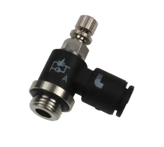 Miniature Flow Regulator Ventil, Udvendig Gevind BSPP og Metrisk Gevind