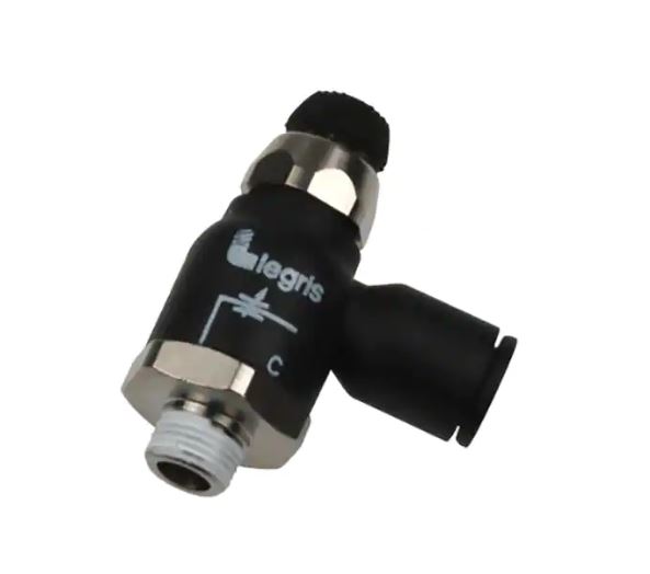 2-Vejs Kompakt Flow Regulator, Udvendig Gevind BSPT Gevind