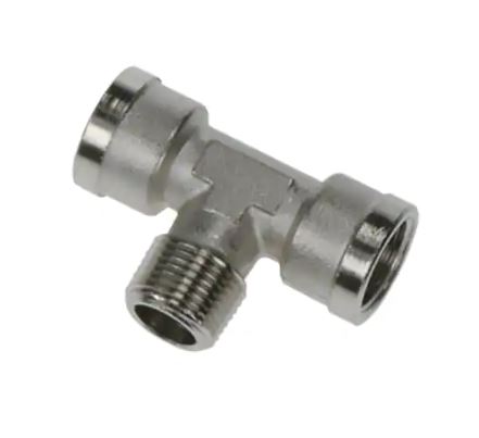 Nippel T ET, Udvendig Gevind BSPT/Indvendig  BSPP Gevind