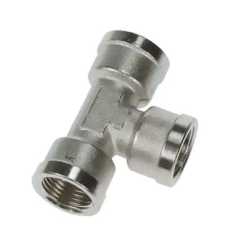 T Fitting, Indvendig Gevind BSPP og Metrisk Gevind
