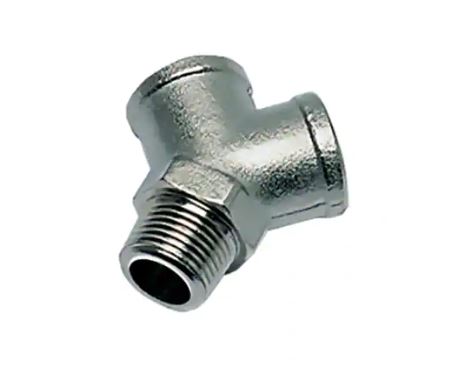 Y Fitting, Udvendig Gevind BSPT/Indvendig  BSPP Gevind