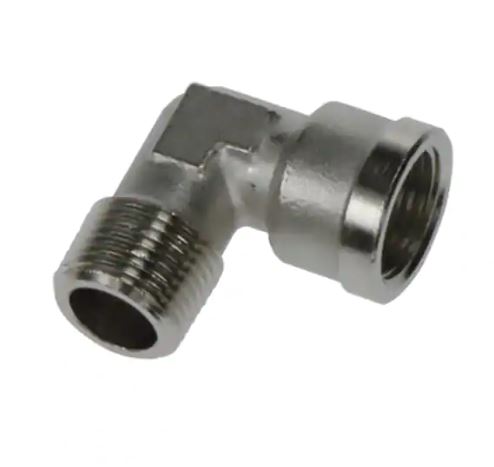 Nippel Vinkel, Udvendig Gevind BSPT/ Indvendig  BSPP Gevind