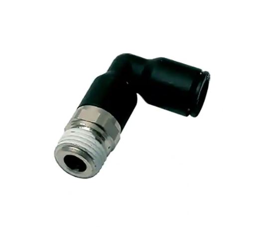 Forlænget Nippel Vinkel, Udvendig Gevind BSPT Gevind