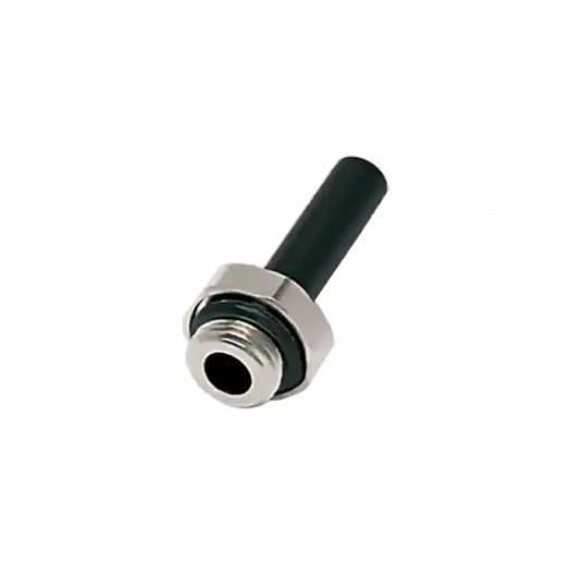 Nippel Glat Rør Ende, Udvendig Gevind BSPP og Metrisk Gevind