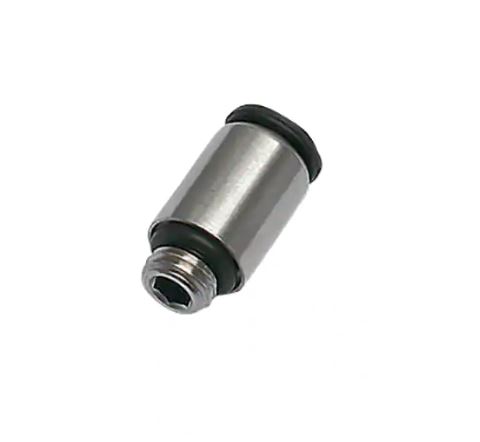 Nippel Fitting Rund Fitting, Udvendig Gevind Metrisk Gevind