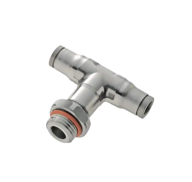 Nippel T ET, Udvendig Gevind BSPP og Metrisk Gevind