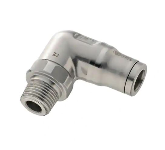 Kompakt Nippel Vinkel, Udvendig Gevind BSPT Gevind