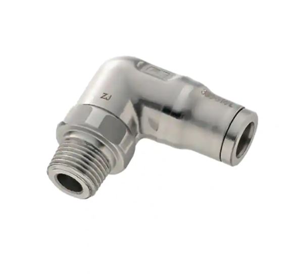 Kompakt Nippel Vinkel, Udvendig Gevind BSPT Gevind