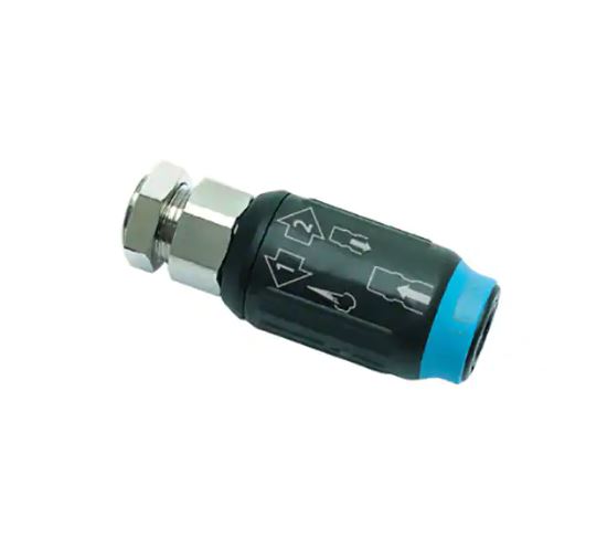 Kobling, Skotgennemførring, Indvendig  BSPP Gevind