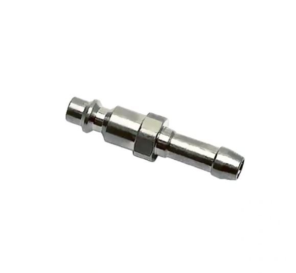 Koblingsnippel, Lige gennemløb, med Slangestuds