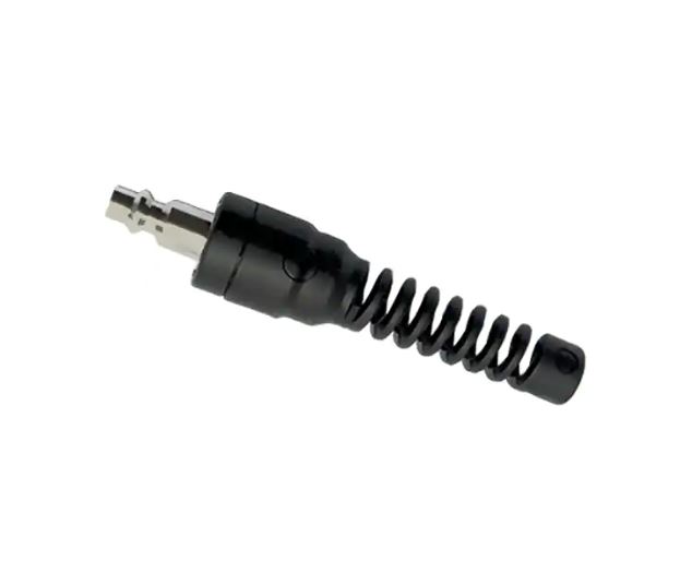 Koblingsnippel, Lige gennemløb, LF 3000® Push-In Samling, med Spiral Beskyttelsesfjeder