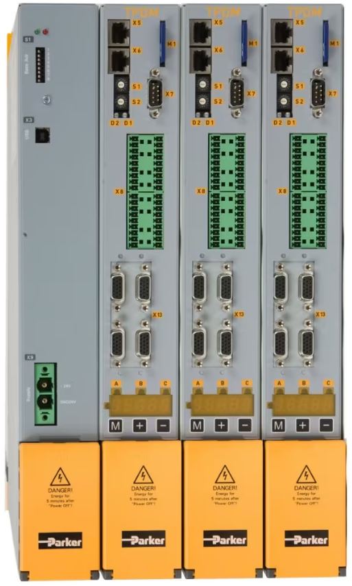 Twin-Axis Servo Drive and Drive/Controllers - TPD-M Series : 2x 8A / 325-680VDC (2x 5.3kVA output)