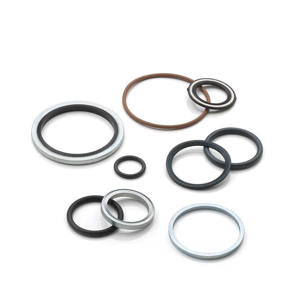 O-Rings, Seals and Retaining Rings for Industrial Fittings