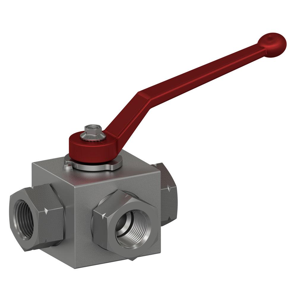 Parker 3-way ball valves