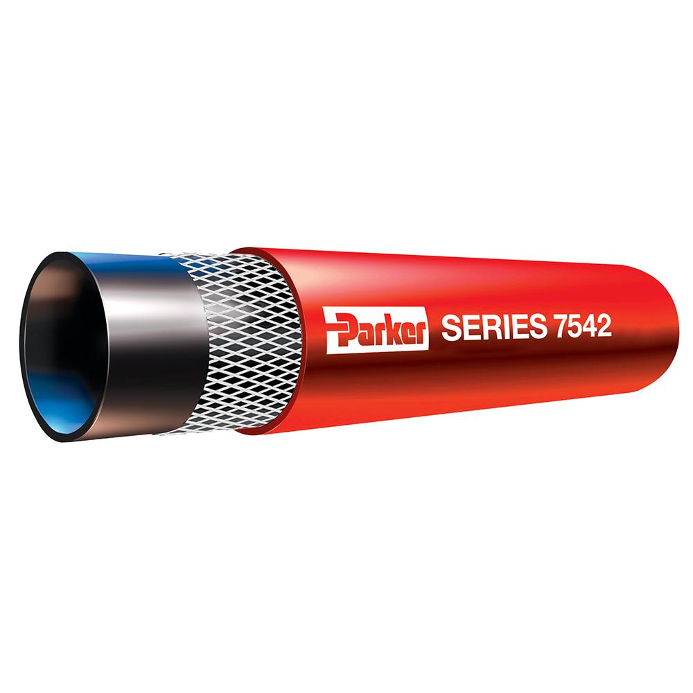 GULLY WASHER® PVC Medium Duty Lay Flat Water Discharge Hose, Series 7542