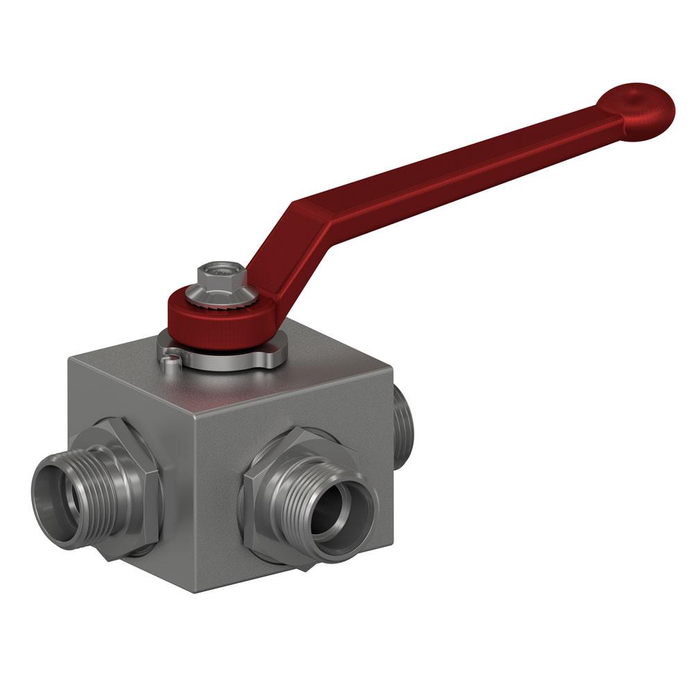 Parker 3-way ball valves